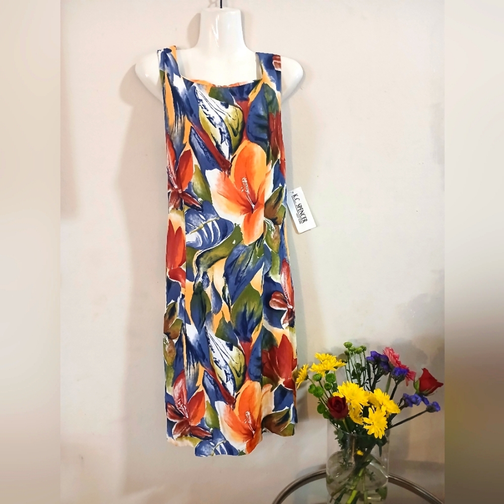 NWT Vintage K.C SPencer NY Dress Sz 14